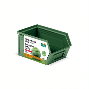 Contenedor Metálico Fami Tamaño 2 Capacidad 3.8 Lt Verde Ral6011 Almacenamiento de Herramientas - Product Image 3