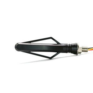 Autodragons 12 LED moto eau coulant clignotants <span class=keywords><strong>clignotant</strong></span> queue <span class=keywords><strong>clignotant</strong></span> feux de direction indicateur d'arrêt indicateurs de signal - Product Image 1