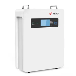 JIEYO 5KW Lifepo4 Power Wall Home Energy Storage Systems 48v 100ah Lithium Battery Solar Energy Production