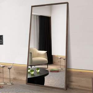 Espejo de pared de baño de longitud completa, marco de aleación de aluminio para Estación de salón - Product Image 2