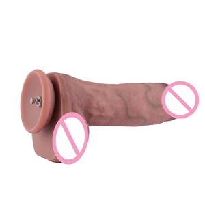 Dildo Realistico in Silicone a Doppia Densità Hismith 29,3 cm con Inserto Rimovibile KlicLok 22,5 cm, Giocattoli per Adulti - Product Image 2