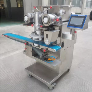 Machine industrielle automatique française d'encrustation de boulettes de viande pour macaron et biscuits pour faire des <span class=keywords><strong>croquettes</strong></span> - Product Image 2