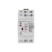 Rail DIN 2P 4P ATS Niveau Milliseconde 220V Commutateur de Transfert Automatique Double Alimentation Sélecteurs Électriques Interrupteurs d'Alimentation Ininterrompue