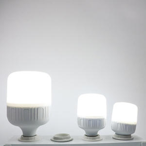 Ampoule LED rechargeable, lumière d'urgence, E27 SMD 6500K, lumière du jour blanche, 15W 20W 30W 40W 60W, boîtier en plastique pour éclairage de secours - Product Image 1