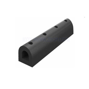 Pare-chocs de quai de chargement de type D pare-chocs en caoutchouc de silicone extrudé personnalisé pour navires/<span class=keywords><strong>bateau</strong></span> et quai - Product Image 2