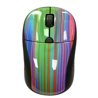 Souris optique USB sans fil MINI 2,4 GHz avec rétroéclairage LED 4D 1200 DPI pour ordinateur portable en stock