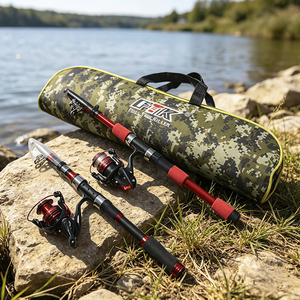 <span class=keywords><strong>Ensemble</strong></span> de cannes à pêche en eau salée FTK 1,8 m/2,1 m/2,4 m rouge, accessoires, <span class=keywords><strong>canne</strong></span> à pêche en eau salée et <span class=keywords><strong>ensemble</strong></span> de matériel de pêche - Product Image 5
