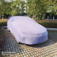Housse de voiture intérieure en polyester extensible personnalisée JK Premium, super douce, anti-poussière, respirante, OEM