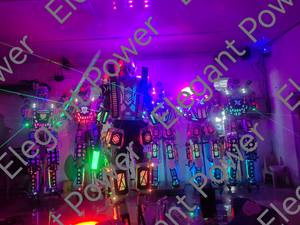 2025 नए आने वाले फ्री शिपिंग सुरुचिपूर्ण पावर के नेतृत्व वाले रोबोट सूट पार्टी के लिए टीम की दिग्गज कंपनी डिस्फ्राज़ डी रोबोट की पोशाक - Product Image 3