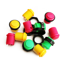 Boutons de jeu d'arcade en plastique XINWA XW-5588 24mm 28mm, interrupteurs pour machines à monnayeur, jeux vidéo, machines à pêche, pièces de carte PCB