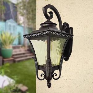 Lámpara de pared Retro, candelabro de pared, iluminación Vintage para exteriores de Villa, mamparo de latón antiguo, luz de pared para puerta exterior - Product Image 4