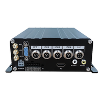 SeemeTech 4CH Mobile DVR ADAS/DMS/BSD Caméra embarquée IA IPS Vue 360° Stockage SD 1 To HDD 4 To H.264/H.265 1080P Garantie 1 an