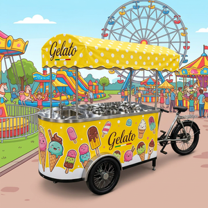 Carretto dei Gelati: Modelli in Scala Gigante, Grande, Media, Piccola, Minuscola, Micro, Nano, in Miniatura, per Campioni, Prove e Test - Product Image 3