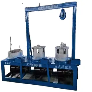 The Wire Drawing Machine Used In Combination With The Nail Making Machine Is High Speed And High Efficiency