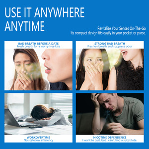 Natural Fruit Menthol Essential Oil Breath Inhaler Sticks 40 Piece Set for Smoking Alternative Fresh Breath & Mental Clarity - Product Image 4