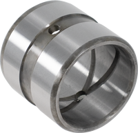 Bague en acier à rainures spirales pour point de connexion pivotant d'excavatrice, longue durée de vie, autolubrifiante et résistante à l'usure