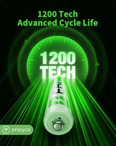 แบตเตอรี่แบบชาร์จได้ EBL 1100 mAh 3a แพ็ค 12 ก้อน 1.2v NI-MH สำหรับไฟฉาย ของเล่น และอุปกรณ์ทางการแพทย์ - Product Image 5