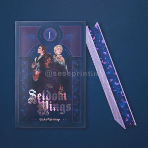 Novela Romántica Personalizada con Cubierta Protectora, Edición Especial de Tapa Dura, Bordes Pintados, Servicios de Impresión de Libros, Estampado Holográfico - Product Image 3