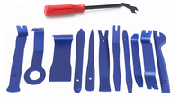 11PCS 자동 라디오 도어 트림 프라이 클립 제거 자동차 실내 장식품 설치자 수리 키트 자동차 도구 상자 세트