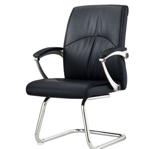 Silla de oficina moderna y cómoda de cuero 36019-1228C/B/A - Product Image 1
