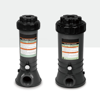 Chlorinateur automatique (hors ligne) avec vanne de contrôle de débit Chlorinateur de piscine de capacité 9LBS 70168