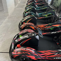 Powered siège unique adulte Buggy Go Kart 38 Km/H tout-terrain 4x4 entraînement frein à disque électrique Go Karts à vendre