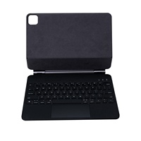 Clavier Magique Sans Fil Neuf OEM/ODM Prix de Gros Usine avec Pavé Tactile Multi-touch, Béquille et Rétroéclairage RGB pour iPad 10.9''