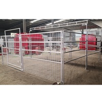Clôture pour animaux de ferme, usine en gros, ferme permanente/temporaire, cour pour bétail, panneaux de grange pour mouton, chèvre et cochon