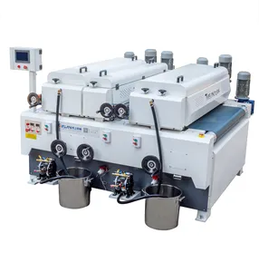 אספקת מחיר מפעל ישירה מכונת ציפוי UV לריהוט פאנל עץ/דיקט/MDF/מערכת קו ציפוי לוח חלקי