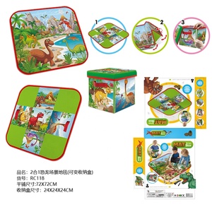 <span class=keywords><strong>Tapis</strong></span> de <span class=keywords><strong>jeu</strong></span> 2 en 1, pour enfants, avec 4 voitures en métal, livraison gratuite, nouvelle collection - Product Image 5