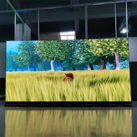 Écran LED pliable sans cadre pour affichage vidéo mural, étanche IP54, luminosité 1200 CD, couleur pleine pour affichage numérique