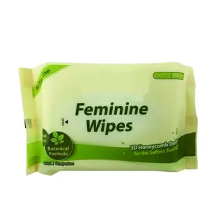 5 in 1 vaginal wipes feminine intimate hygiene sensitive wipes gentle and disposable cleansing wipes