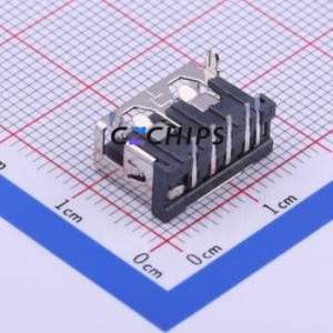 909-162A2021D10100 <b>USB</b> <b>Connector</b> Bent Lead Through Hole <b>Connector</b> Type-A <b>USB</b> 2.0 Female Right Angle Insert - Product Image 2