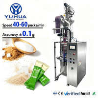 Machine d'emballage de sachets granulaires de sucre et de sel pour petits hôtels et commerces, formats 5g, 100g, 200g, 500g, 1kg