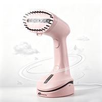 Anbolife Défroisseur Vapeur Portable 1000W Économique, Fer à Vapeur Sec/Vapeur, 2 Niveaux de Vapeur, Arrêt Automatique de Sécurité, Contrôle par Thermostat, CE