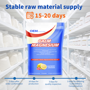 Suplementos de Glicinato de Magnesio OEM/ODM, Polvo Electrolítico, Suministro Estable para Vendedores de FBA, Cumplimiento de COA, Prueba de Terceros - Product Image 3