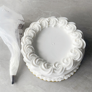 Símbolo Blanco de Pureza DIY para Boda, Modelo de Pastel de Crema Batida en Forma de Rosa Blanca Pura, Exquisitos Accesorios de Decoración para Fiestas y Exhibición - Product Image 3