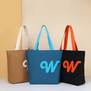 Sac fourre-tout en toile de coton pliable, grand format, écologique, 100% RPET, résistant, pour courses, avec logo imprimé - Product Image 2