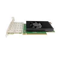 Carte adaptateur de serveur Ethernet optique Quad Fiber Port 25G avec puce G810-4S GRT