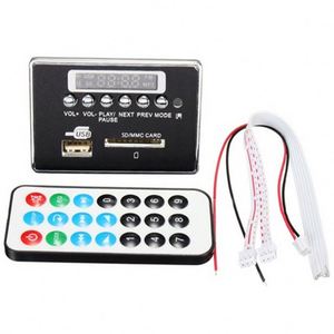 Mô-đun Bảng Giải Mã WAV + WMA + MP3 Máy Phát Nhạc LED Kỹ Thuật Số 12V Đài FM Xe Hơi Màu Đen - Product Image 6