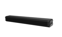 Barre de son TV 2.0, système audio 40W, haut-parleur TV sans fil avec tissu et lumière bleue pour système Home Cinéma TV