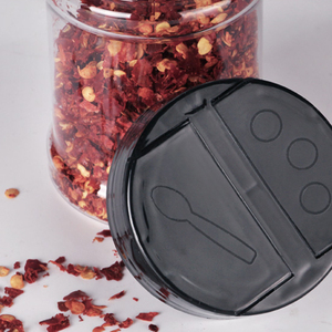 Frascos de plástico con tapa abatible para condimentos, especias, hierbas, polvos, ajo, gránulos, 8 oz - Product Image 3