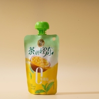 Offre Spéciale BPA Transparent En Plastique Stand up Sac Bec Poche Sécurisé Jus De Fruit Liquide Vodka Eau Minérale Emballage De Bière