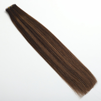 Extensions de cheveux humains Mariposa Remy - Extensions de cheveux à trame papillon double trame, cheveux naturels vierges invisibles