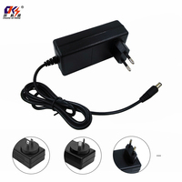 Prix d'usine, prise EU US AR, alimentation AC DC 12V 5A 24V 2.5A 60W, adaptateur 12 volts 24 volts, adaptateur pour bande LED, caméra CCTV