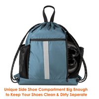 Sac de sport personnalisé pour le football, durable, fermeture éclair, sac à dos de sport pour la salle de sport en plein air, basketball, polyester imperméable
