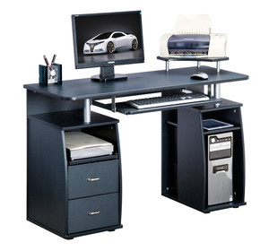 Phòng Ngủ Đẹp Màu Trắng Cho Bé Gái Có Bàn Học Bàn Máy Tính Màu Trắng Bàn Máy Tính Đơn Tại Nhà - Product Image 1