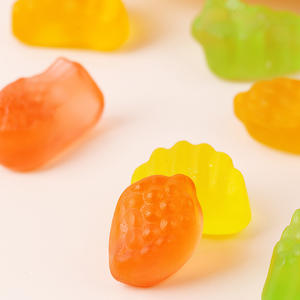 도매 맞춤형 혼합 과일 모델링 대량 할랄 사탕 젤리 구미 캔디 모듬 과일 새콤달콤한 맛 구미 - Product Image 4