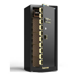 Prodotto nuovo di zecca grande scatola di sicurezza in metallo biometrico WiFi intelligente elettronica a prova di fuoco sicuro per la <span class=keywords><strong>casa</strong></span> Hotel gioielli soldi - Product Image 5