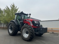 Tracteurs articulés compacts 240 CV, tracteur agricole à roues pour une agriculture efficace, tracteur lourd